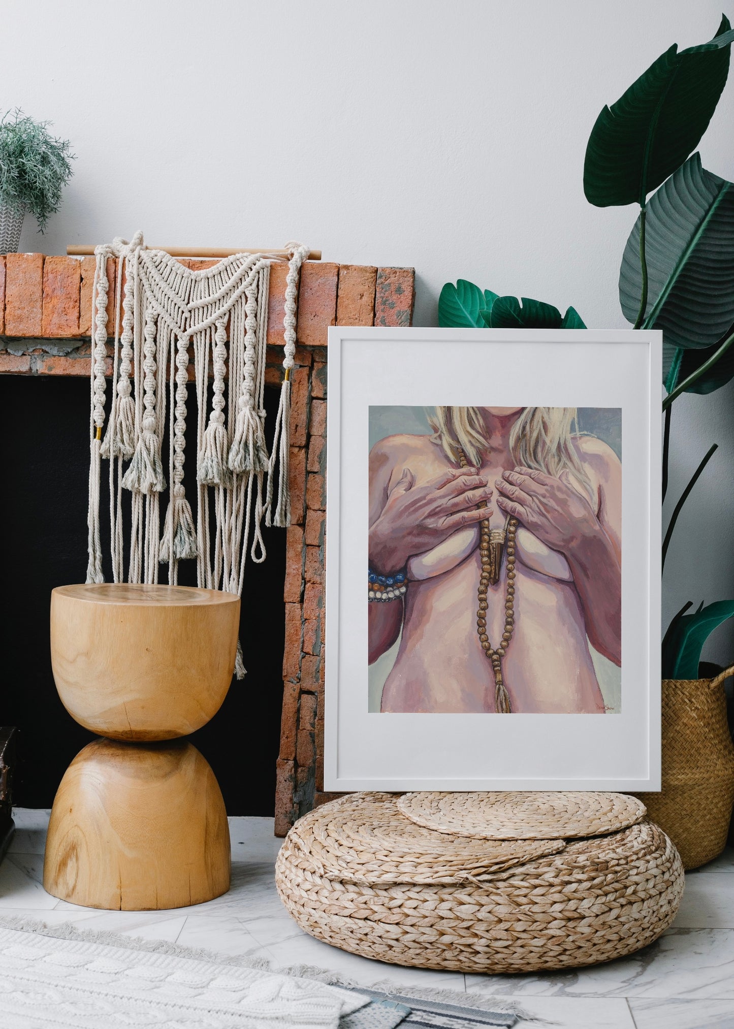 Prayer Beads - Framed