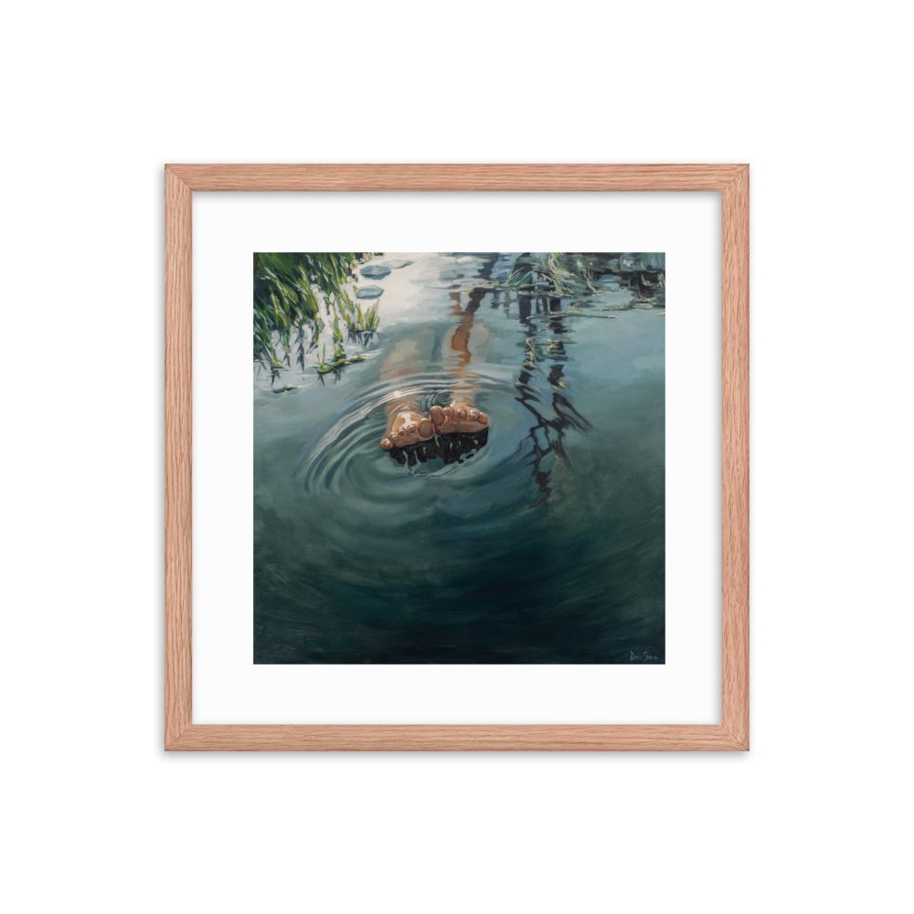 Shallow Water - Framed
